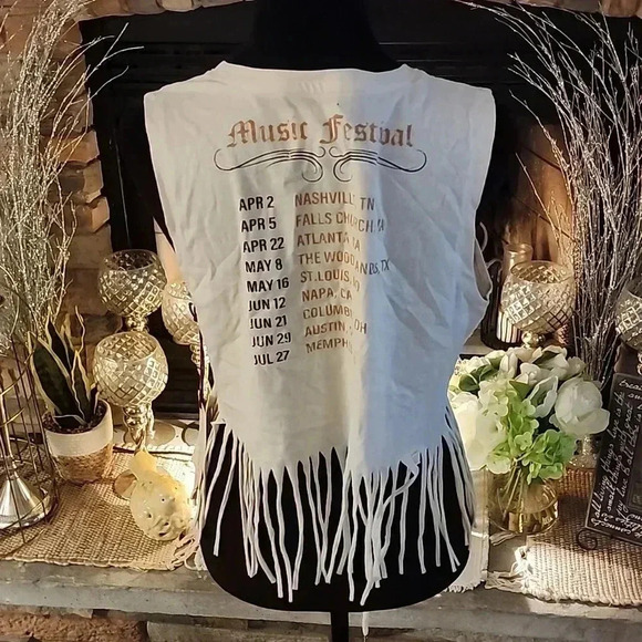 Recycled Threads Nashville Crop NWT - Picture 5 of 7